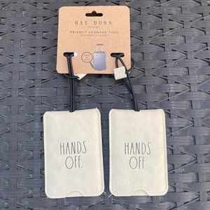 Rae Dunn Cream, Beige Luggage Tags